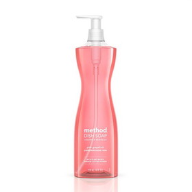 Method 00729 Pink Grapefruit Scent Liquid Dish Soap 18 oz 1 pk
