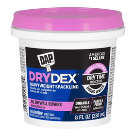 DAP 7079812328 DryDex Ready to Use White Spackling Compound 0.5 pt