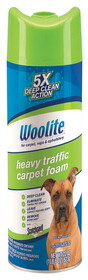 Woolite 0820 Heavy Traffic Fresh Scent Carpet Cleaner 22 oz Foam