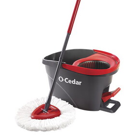 O-Cedar 148473 EasyWring 12 in. W Spin Mop with Bucket