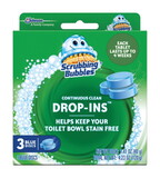 Scrubbing Bubbles 70480 Drop-Ins No Scent Toilet Bowl Cleaner 4.23 oz Tablet
