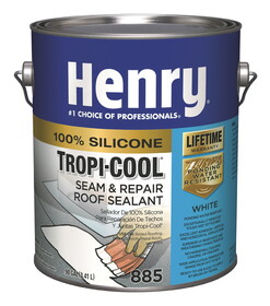 Henry HE885042 Tropi-Cool 885 White Silicone Sealant 1 gal