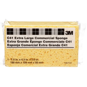 3M 7456-T Heavy Duty Sponge For Commercial 7.5 in. L 1 pk