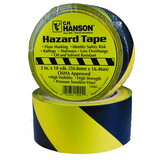 C.H. HANSON 15045 54 ft. L X 2 in. W Plastic Stripe Floor Marking Tape Black/Yellow