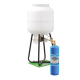 Flame King YSN1LBKT14 14 in. L X 5 in. W 14.1 oz Propane Cylinder Steel 1 pc Propane