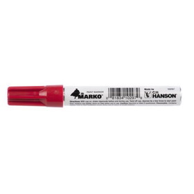C.H. HANSON 10297 Red Valve Tip Paint Marker 1 pk