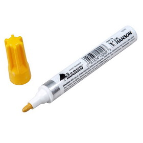 C.H. HANSON 10299 El Marko Yellow Valve Tip Paint Marker 1 pk