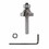 Vermont American 23132 1 in. D X 1/4 in. X 2-3/16 in. L Carbide Tipped Round Over Router Bit