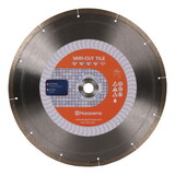 Husqvarna 542761284 10 in. D X 1 in. Vari-Tile Diamond Segmented Rim Diamond Saw Blade