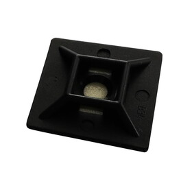 Steel Grip MP-30-1-UV5 1 in. L Black Cable Tie Base Mount 5 pk