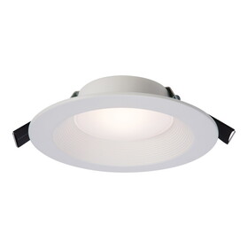 Halo RL6069FSD2W1EWH RL6 Series Matte White 6 in. W LED Canless Recessed Downlight 9 W