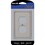 Amerelle 74DBN Imperial Bead Brushed Nickel 1 gang Metal Duplex Wall Plate 1 pk