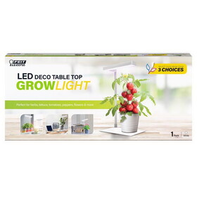 Feit Electric GLP17TABLE14LEDFeit Grow Fixtures Hydroponic Grow Light 14 W