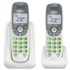 VTECH CS6114-2Vtech 2 pk Digital Cordless Telephone White