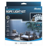 Westek ROPE12CCT 12 ft. L White Plug-In LED Rope Light Kit 275 lm