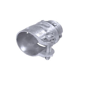 Sigma Engineered Solutions 49401 ProConnex 3/8 in. D Die-Cast Zinc Squeeze Connector For AC, MC or FMC/RWF