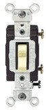 LEVITON C21-05501-LHI Commercial Illuminated 15 amps Toggle Switch Ivory 1 pk