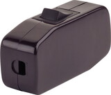 LEVITON 05410-000 Lamp Cord Switch 125 V Brown