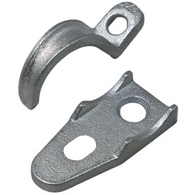 Sigma Engineered Solutions 55145 ProConnex 2 in. D Zinc-Plated Iron Clamp Back and Strap 1 pk