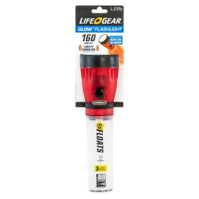 Life + Gear LG141 Glow 12 lm Red LED Flashlight AA Battery