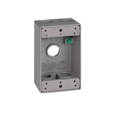 Sigma 14253-5 Engineered Solutions New Work 18.3 cu in Rectangle Metallic 1 gang Weatherproof Box Gray