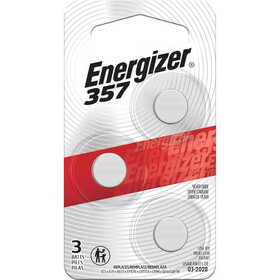 Energizer 357BPZ-3N Silver Oxide 303/357 1.5 V Electronic/Watch Battery 3 pk