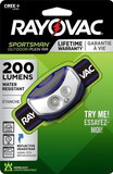 Rayovac SPPHL3AAA-BXT Sportsman 200 lm Multicolored LED Head Lamp AAA Battery