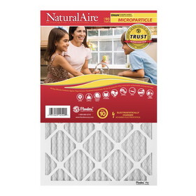 AAF Flanders 85256.01163NaturalAire 16 in. W X 25 in. H X 1 in. D Synthetic 10 MERV Pleated Microparticle Air Filter 1 pk