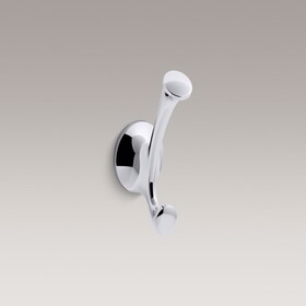 Kohler R72788-CP Elliston Polished Chrome Silver Robe Hook