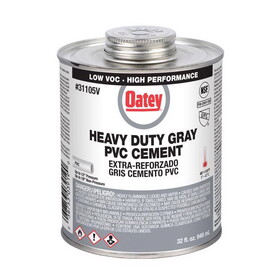 OATEY 31105V Gray Cement For PVC 32 oz