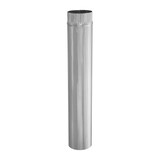 Imperial GV0355 4 in. D X 24 in. L Galvanized Steel Furnace Pipe
