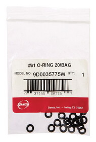 Danco 35775W 9/32 in. D X 5/32 in. D #61 Rubber O-Ring 20 pk