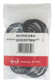 Danco 35759W 1-1/16 in. D X 1-3/16 in. D #45 Rubber O-Ring 20 pk