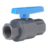 Homewerks VBVP80LTB5B 1 in. PVC FIP Ball Valve Full Port Quarter-Turn Lever For Non-Potable Water