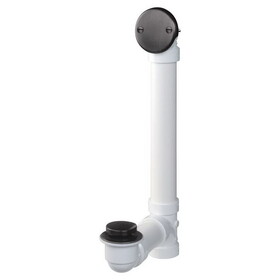 Keeney Mfg K630PVCVBKeeney 1-1/2 in. D Chrome PVC Bath Drain