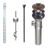 Keeney Mfg K820-77VBKeeney 1-1/4 in. D Oil Rubbed Bronze Brass Pop-Up Lavatory Drain