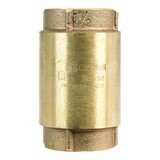 Campbell CV-6TLF 1-1/2 in. D X 1-1/2 in. D FNPT x FNPT Red Brass Spring Loaded Check Valve