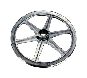 Dial 6341 14 in. H X 14 in. W Black Zinc Blower Pulley