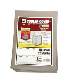 Dial 8946 45 in. H X 37 in. W Gray Polyester Evaporative Cooler Cover