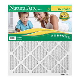 NaturalAire 84858.01195215 19-1/2 in. W X 21-1/2 in. H X 1 in. D Synthetic 8 MERV Pleated Air Filter 1 pk