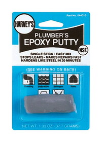 OATEY 44010 Gray Plumbers Putty 1.33 oz