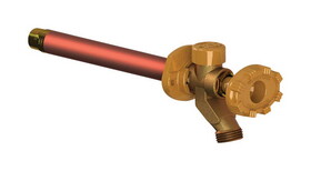 Woodford 19CP-8 Model 19 1/2 in. MIP in. Sweat Anti-Siphon Brass Freezeless Wall Faucet