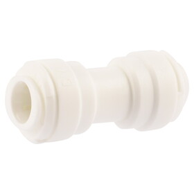 SharkBite 25425 Push to Connect 3/8 in. PTC X 3/8 in. D PTC Polypropylene Coupling