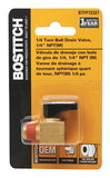 Bostitch BTFP72327 Steel Drain Valve 1/4 in. Male 1 pc