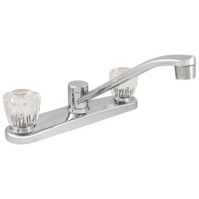 LDR 013 3101CP Two Handle Chrome Kitchen Faucet