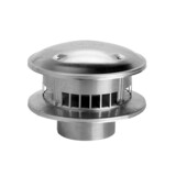 Selkirk 108800 8 in. D X 16 in. L Galvanized Steel Round Gas Vent Pipe