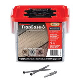 FastenMaster FMTR3-212-350SL TrapEase No. 20 X 2-1/2 in. L Winchester Gray Torx Ttap Star Head Composite Deck Screws