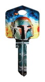 Hillman 94862HILLMAN Star Wars Boba Fett House/Padlock Universal Key Blank KW1/10 Single