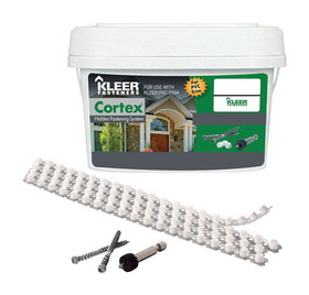 Kleer KFS50GN Cortex No. 7 acre X 2.75 in. L Hex Drive Hex Head Self Tapping Trim Screws with Plugs