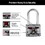 MASTER LOCK 1SSTRILFHCMaster Lock 1-3/4 in. W Laminated Steel 4-Pin Cylinder Marine Padlock